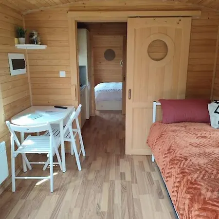 Roulotte Equipee - La Paquerie Ferienhaus Le Louroux-Béconnais